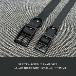 Biothane Halsband "Mondfinsternis"