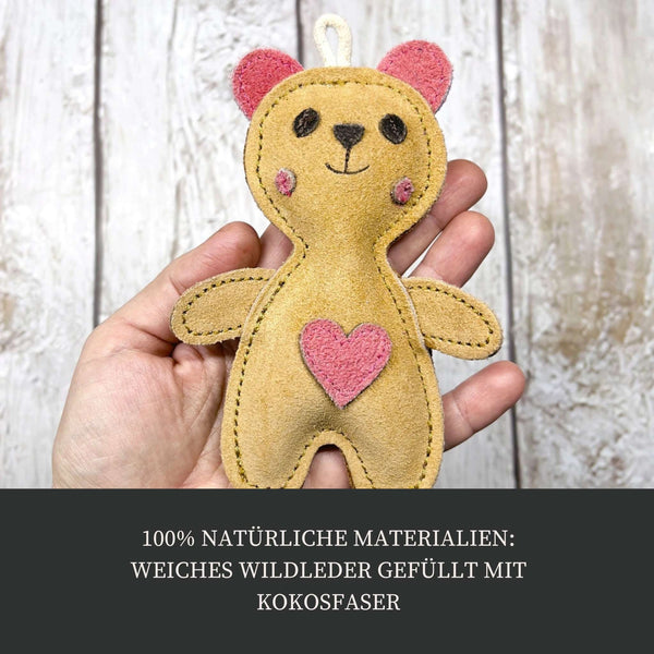 Leder-Spielzeug "Teddy"