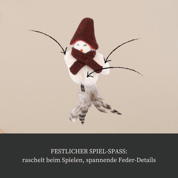 Katzenspielzeug "Christmas Birdie"