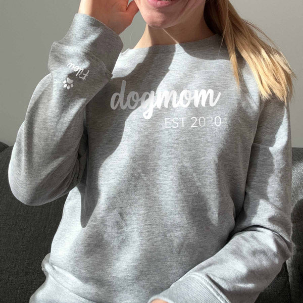 Sweater "Dogmom" personalisiert