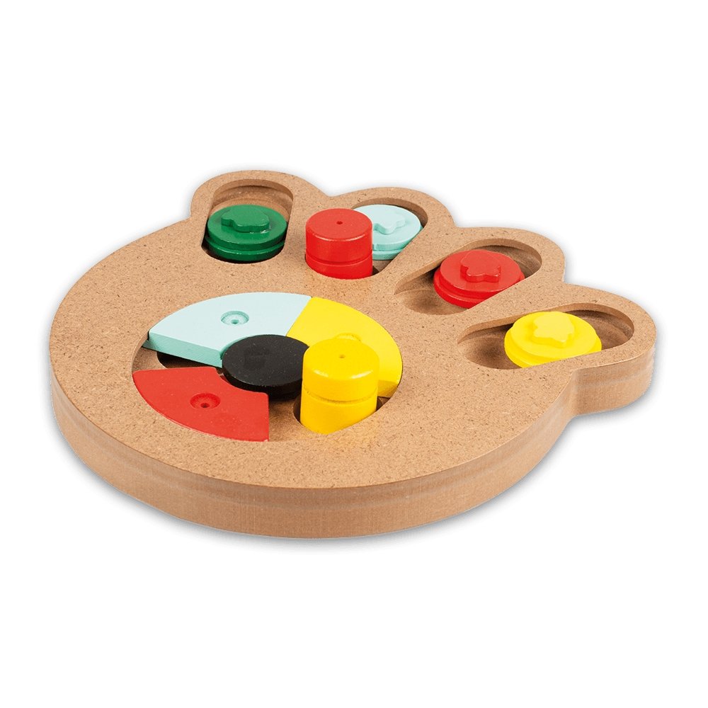 Intelligenzspielzeug aus Holz 