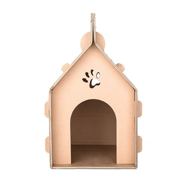 Design Katzenhaus aus Karton