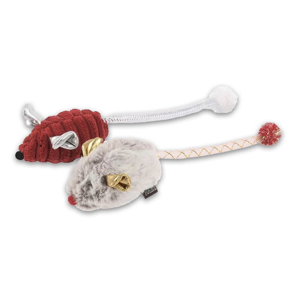 Weihnachtliches Katzenspielzeug "X-Mas-Mäuse"