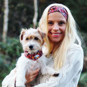 Haarband "Weihnachtszauber"