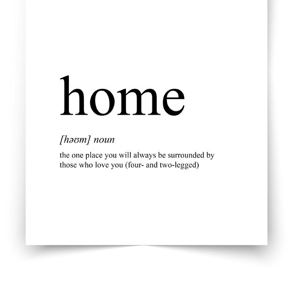 Poster "home"