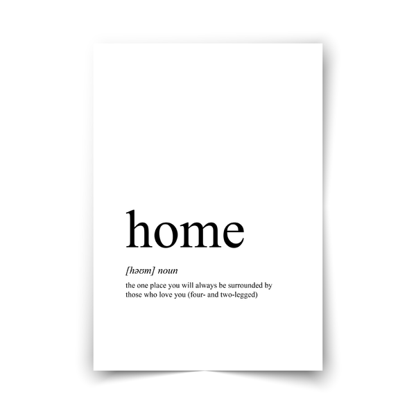 Poster "home"